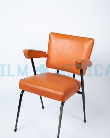 Waiting Room Chair in Orange 